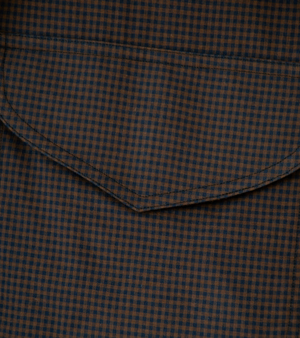 C'H'C'M' 'Work Shirt' (Brown Mini Check)