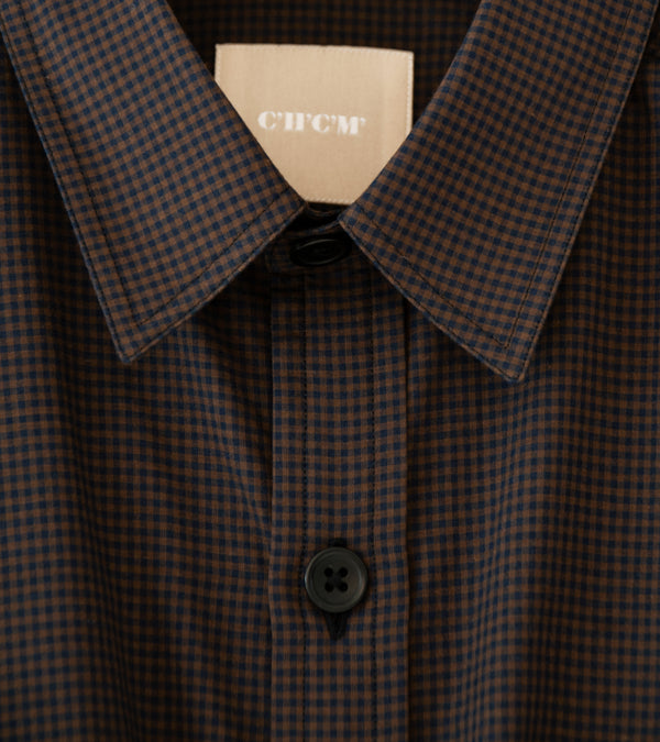C'H'C'M' 'Work Shirt' (Brown Mini Check)