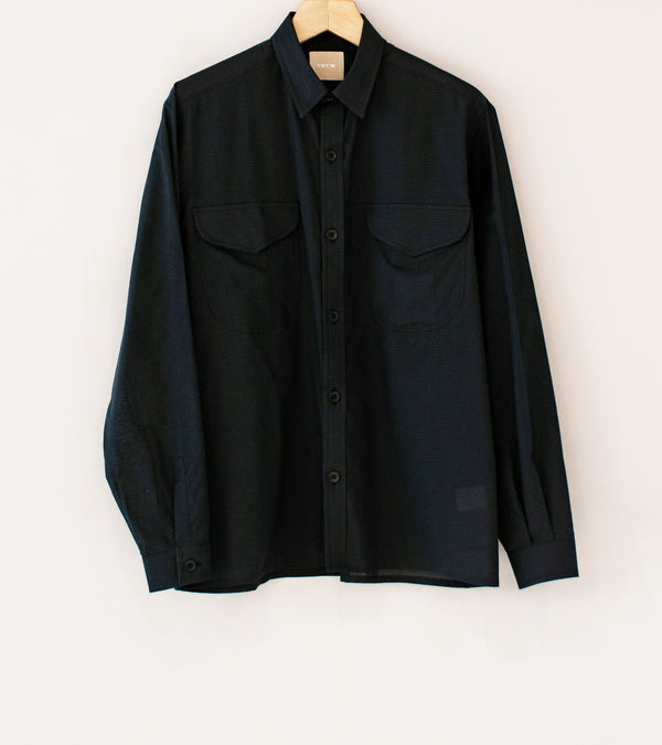 C'H'C'M' 'Work Shirt' (Navy Mini Check)