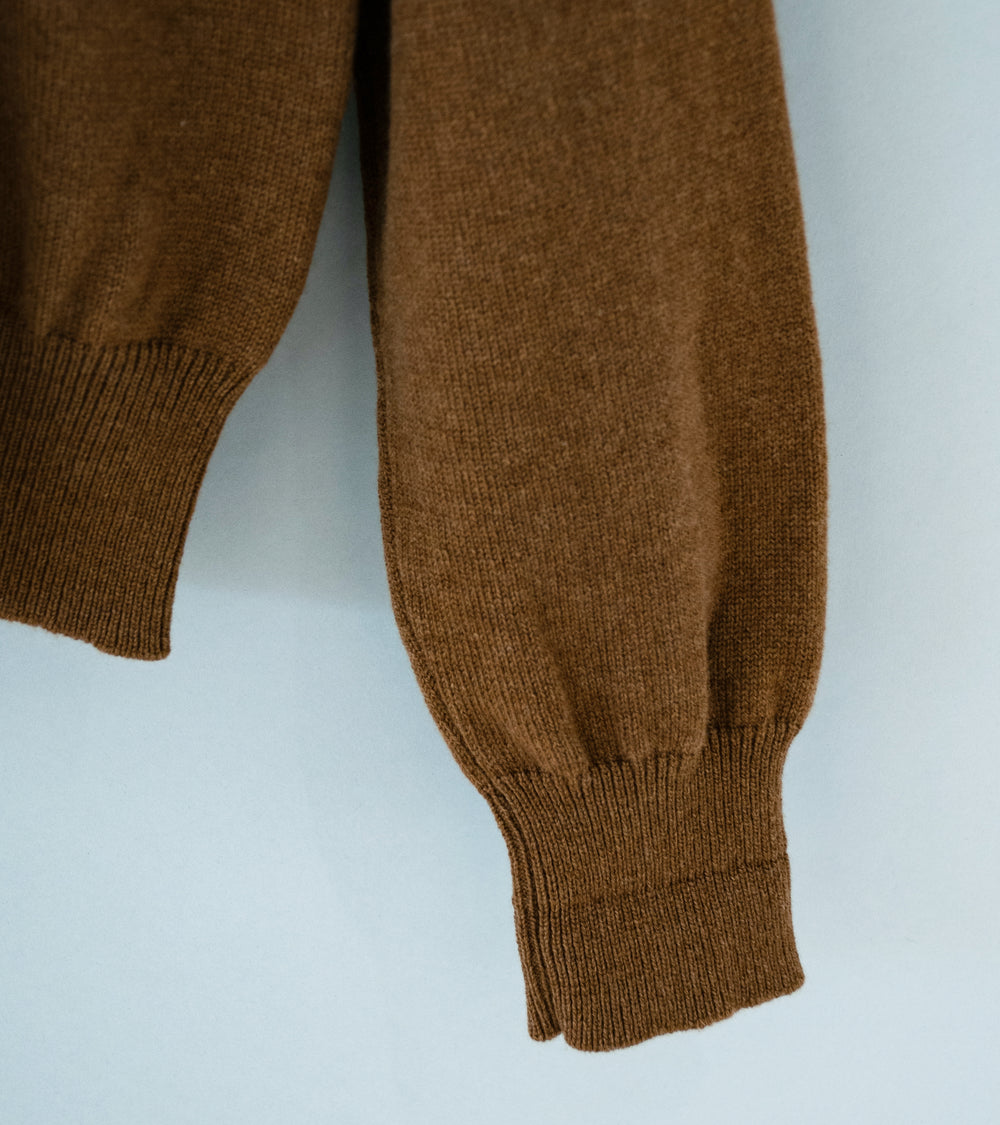 Bardo 'Crofter Knit' (Castagano Brown Italian Cashmere)