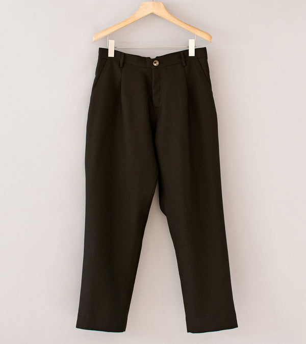 Bardo 'Gardener Trouser' (Umber Wool Gabardine)