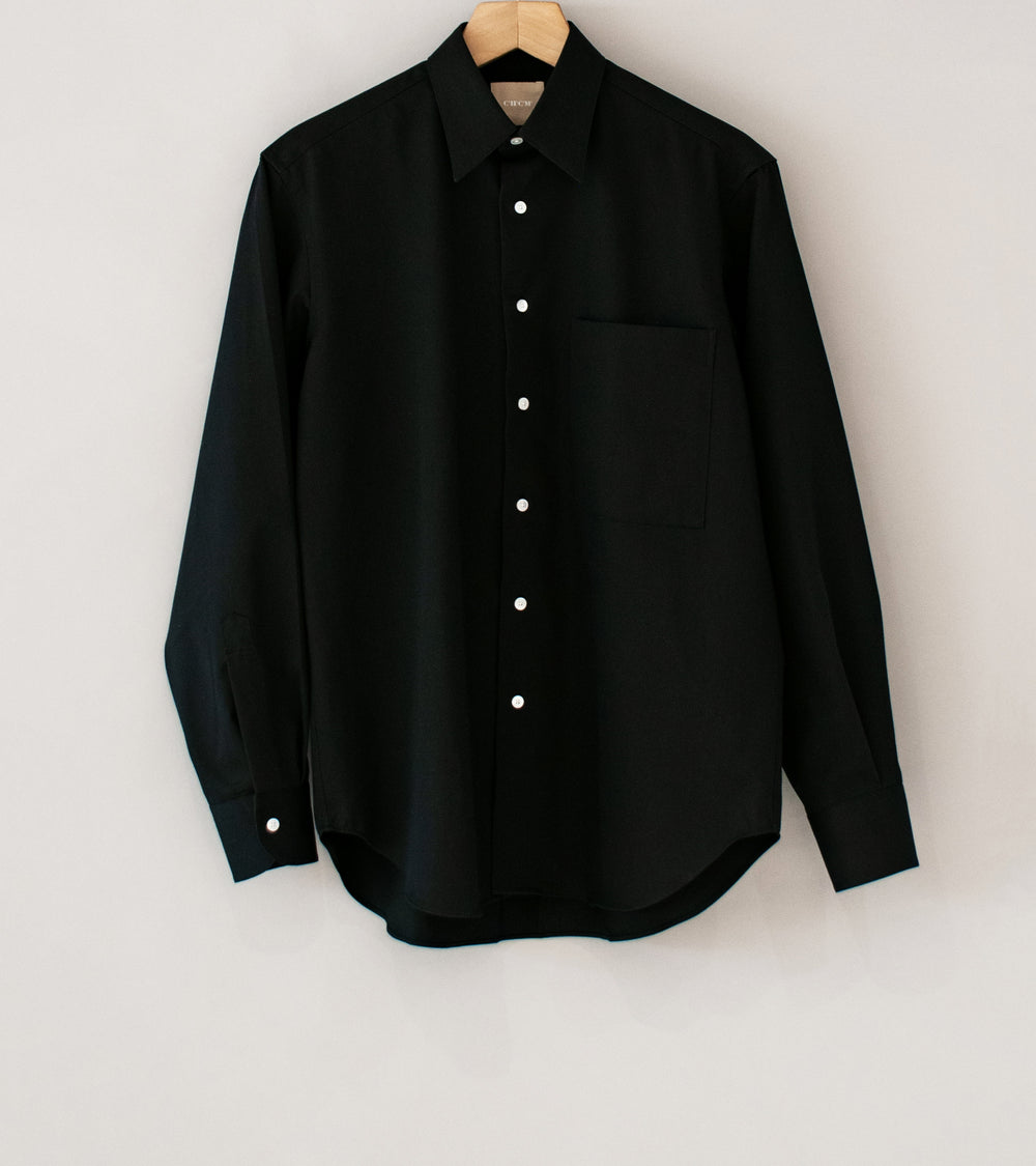 C'H'C'M' 'Regular Collar Shirt' (Black)