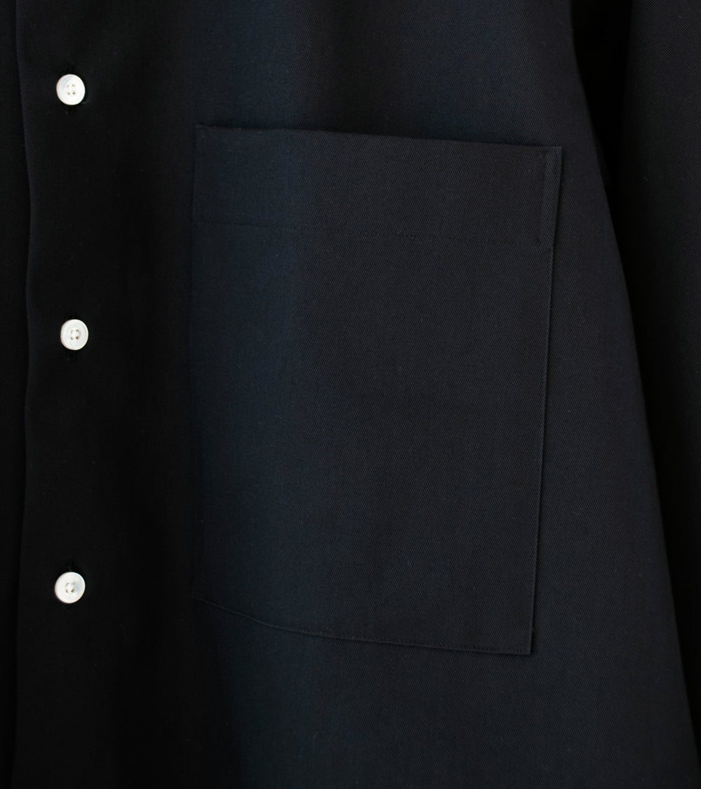 C'H'C'M' 'Regular Collar Shirt' (Black)