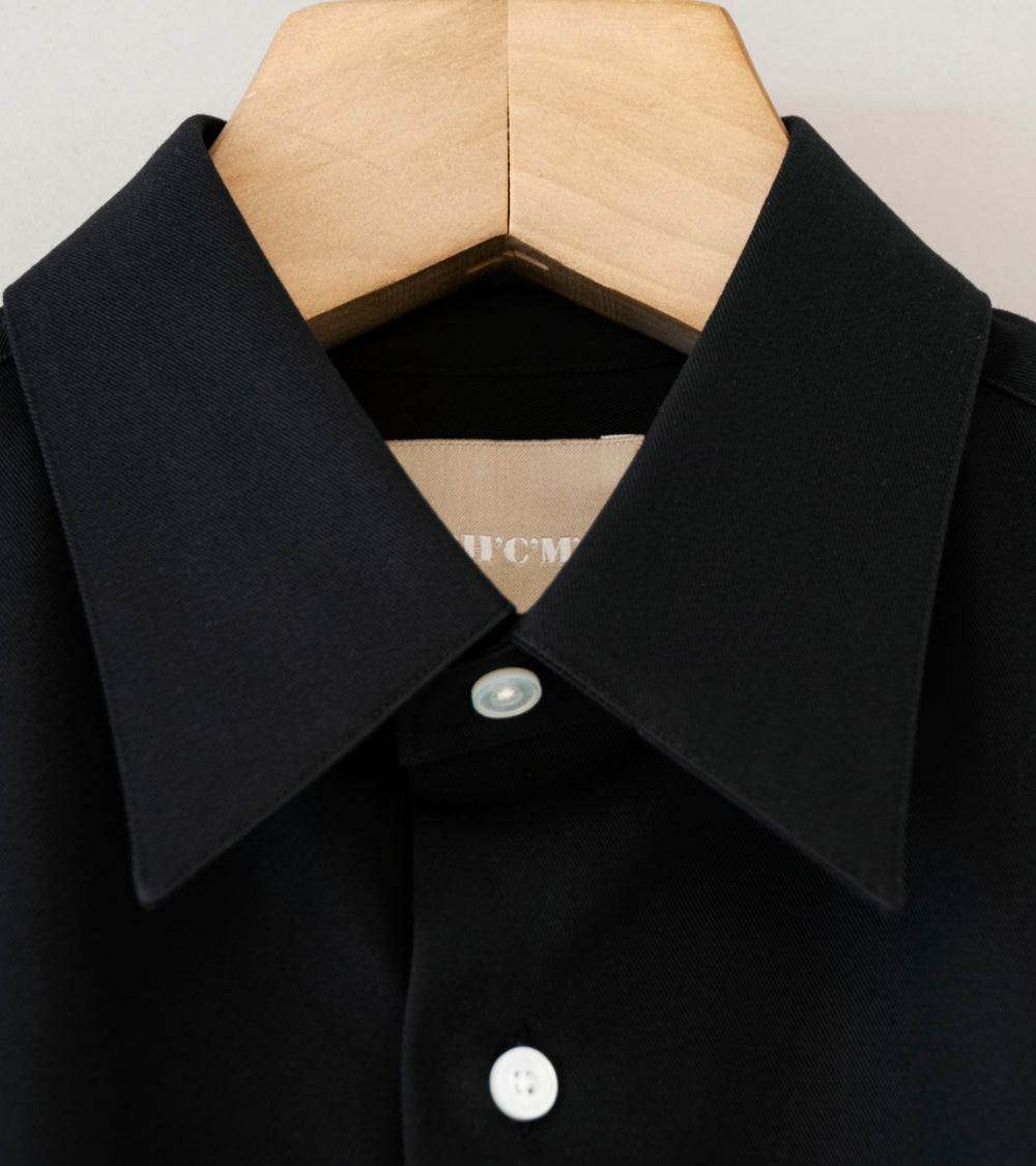 C'H'C'M' 'Regular Collar Shirt' (Black)