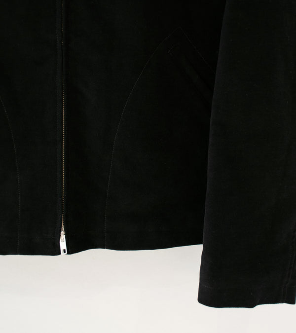 James Coward 'Site Jacket' (Black Moleskin)