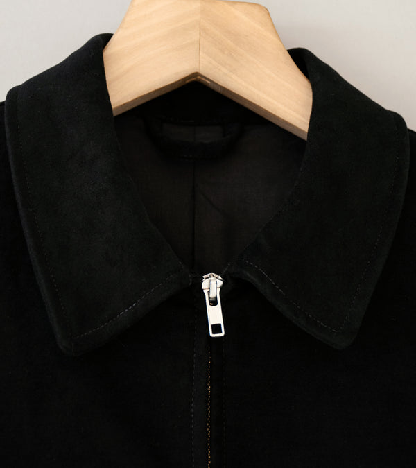 James Coward 'Site Jacket' (Black Moleskin)