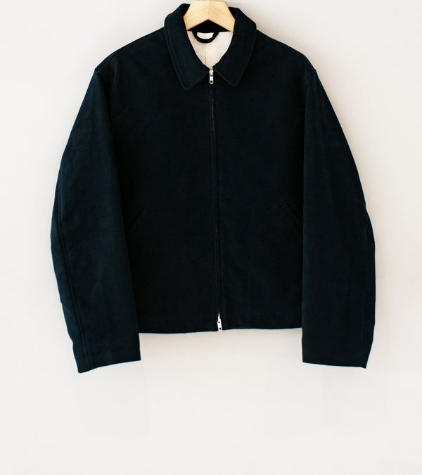 James Coward 'Site Jacket' (Dark Navy Moleskin)