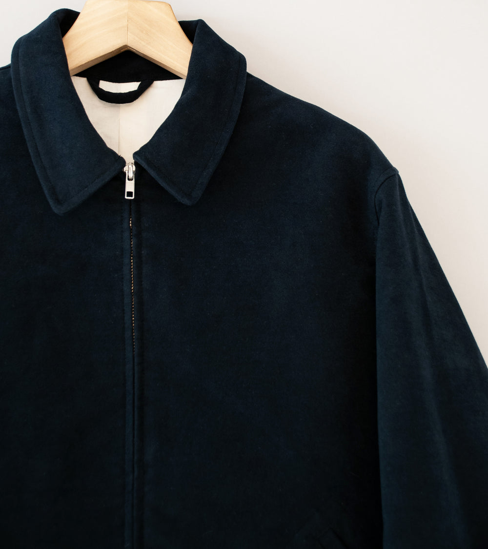 James Coward 'Site Jacket' (Dark Navy Moleskin)