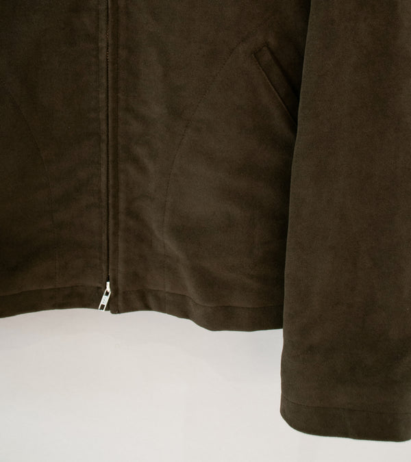 James Coward 'Site Jacket' (Dark Brown Moleskin)