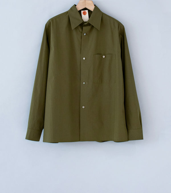 Bardo 'Everyday Shirt' (Drab Crisp Poplin)