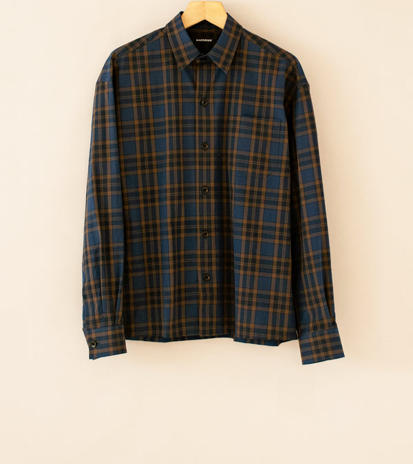 Hardbody 'Workshirt' (Navy Brown Check)