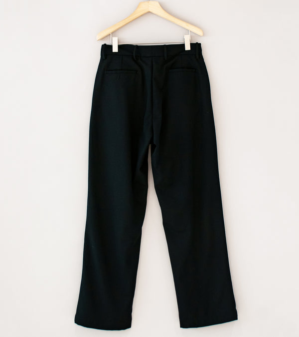 James Coward 'Mercado Trousers' (Dark Navy Wool Gabardine)