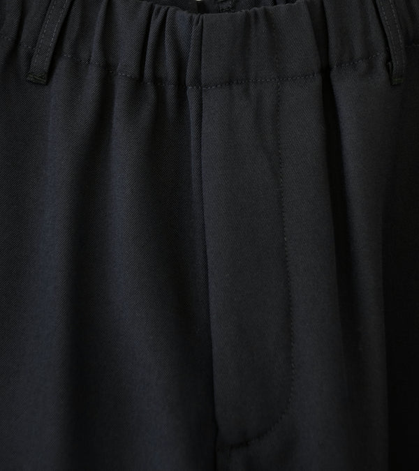 James Coward 'Carry On Pant' (Black Wool Gabardine)