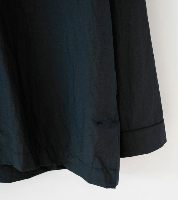 Teatora 'Open Collar Shirt Long Sleeve' (Black Hoverlayer)