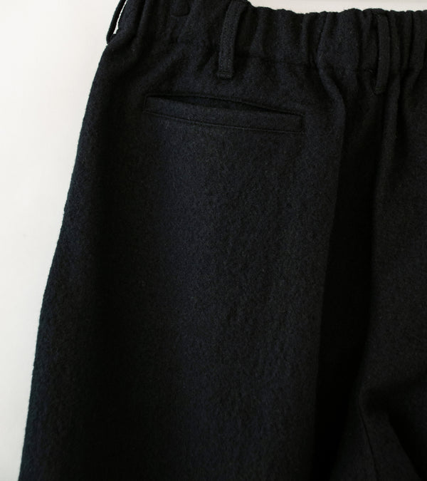 James Coward 'Carry On Pant' (Black Wool Flannel)