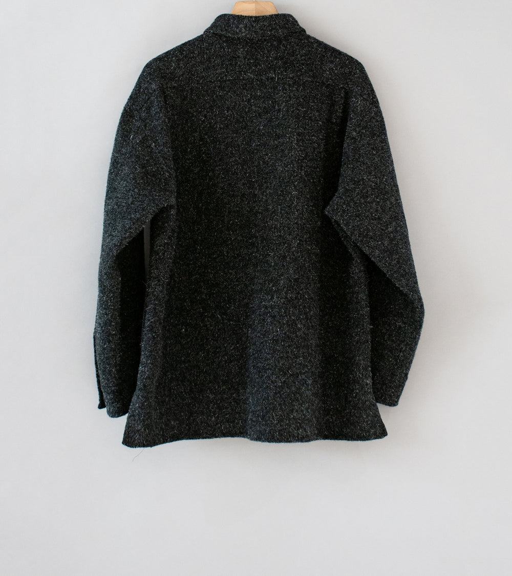 YLÈVE 'Wool Kemp Coat' (Grey)