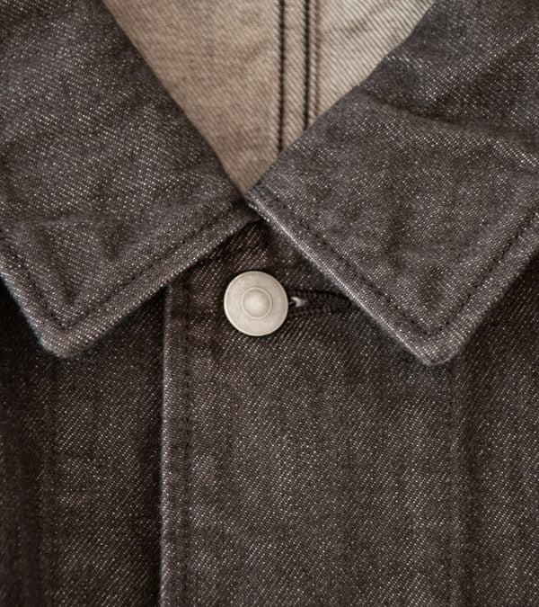 James Coward 'Replica Jacket' (Brown 13.5oz Rope Dyed Denim)