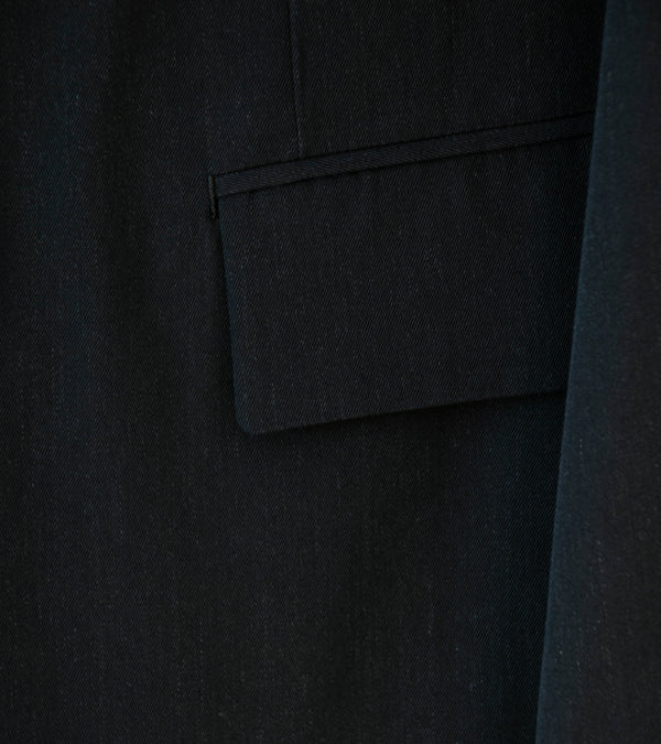 Auralee 'Light Wool Max Gabardine Jacket' (Top Black)
