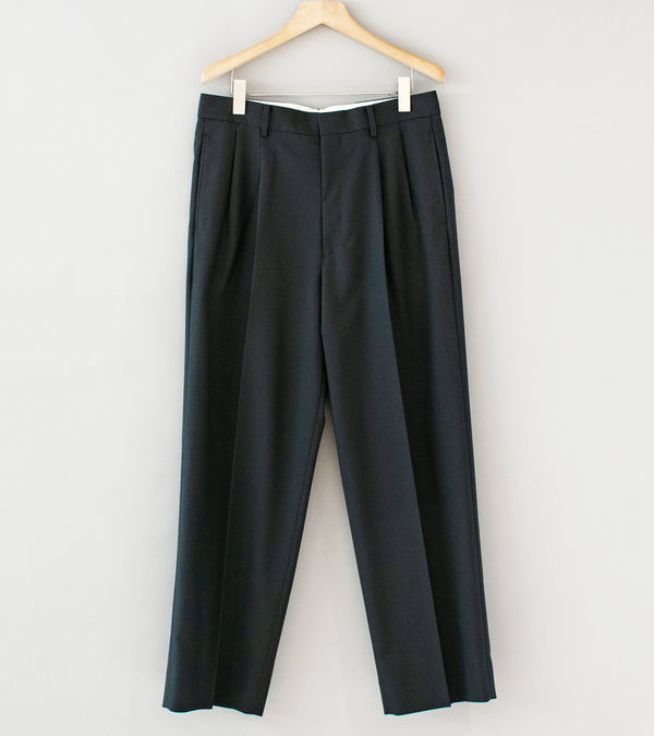 YLÈVE 'Tropical Wool Trousers' (Charcoal)