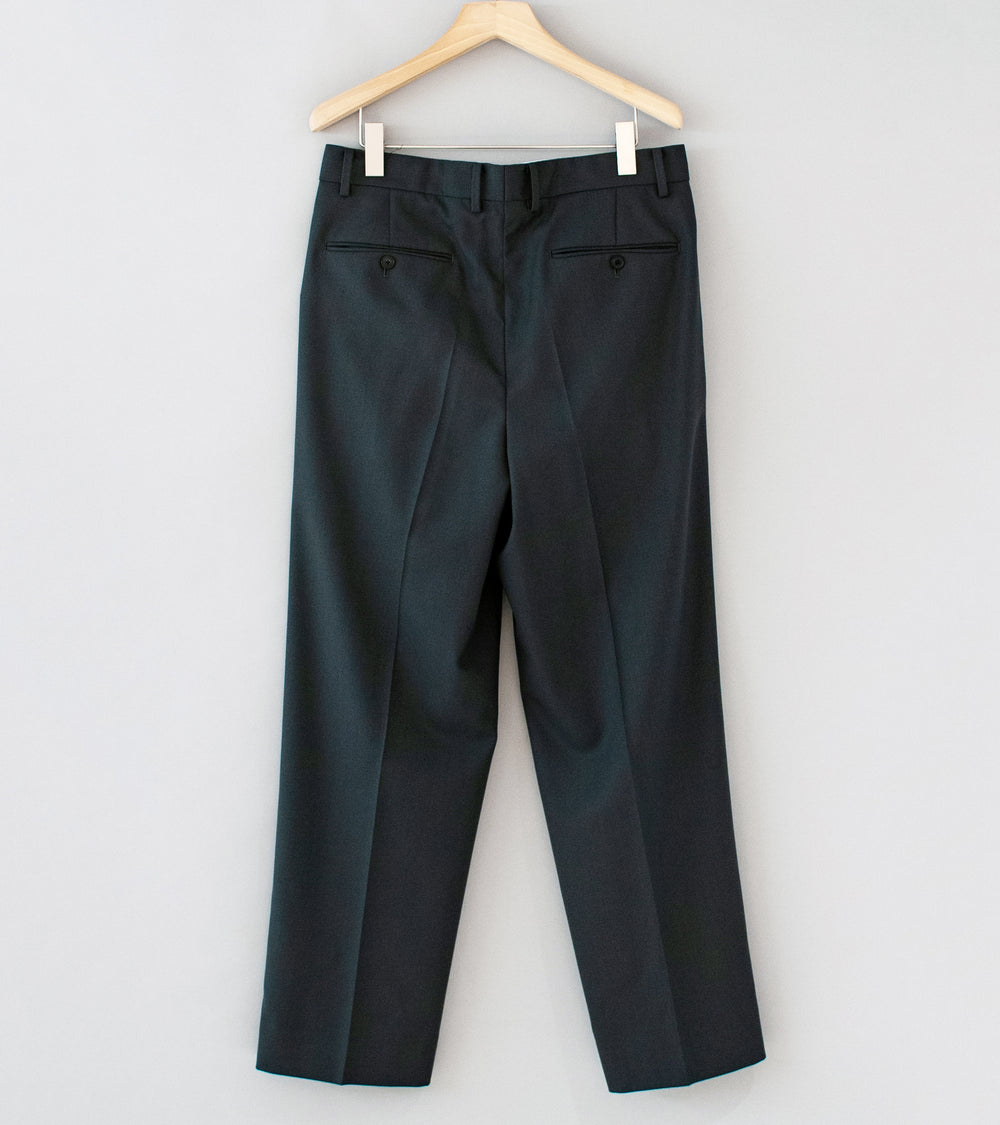 YLÈVE 'Tropical Wool Trousers' (Charcoal)