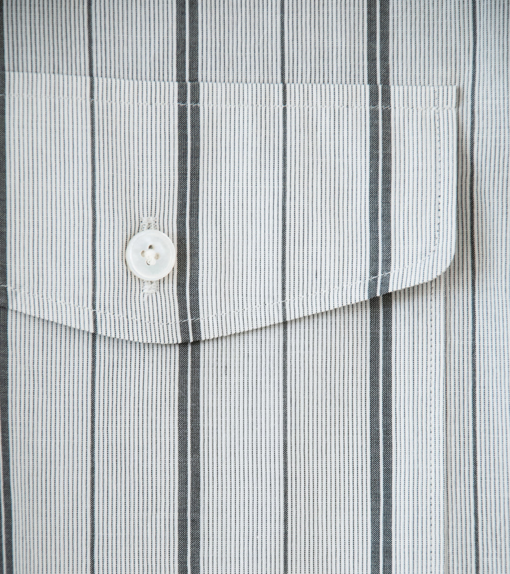 YLÈVE 'Cotton Lawn Shirt' (Stripe)