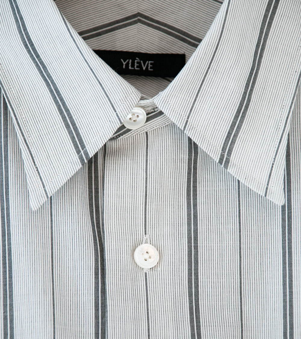 YLÈVE 'Cotton Lawn Shirt' (Stripe)