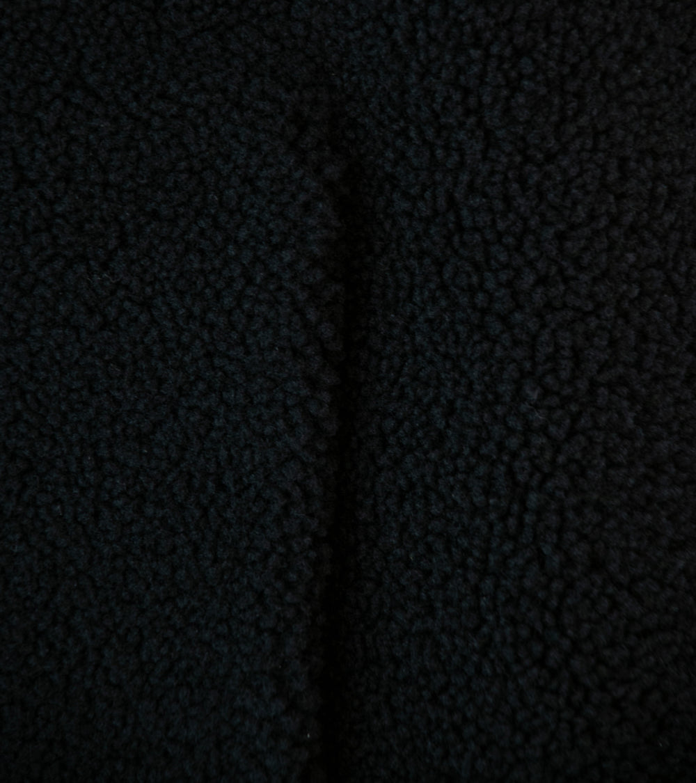 Auralee 'Merino Mouton Vest' (Black)