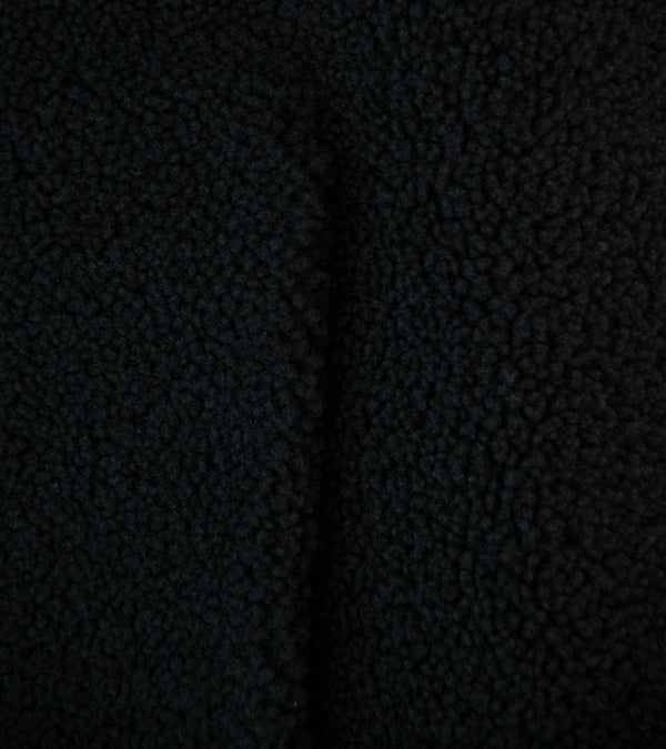 Auralee 'Merino Mouton Vest' (Black)
