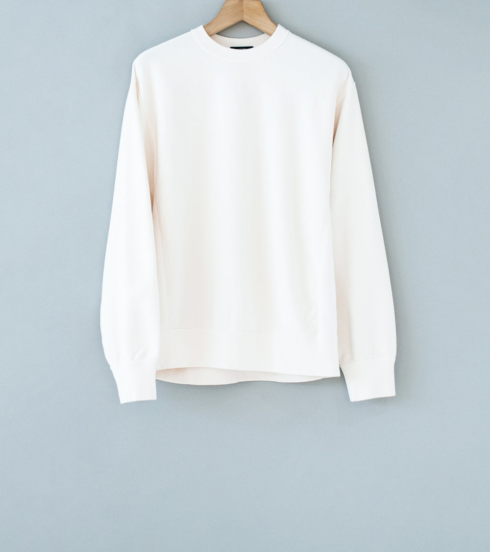 YLÈVE 'Cotton Fleece Pullover' (Off White)