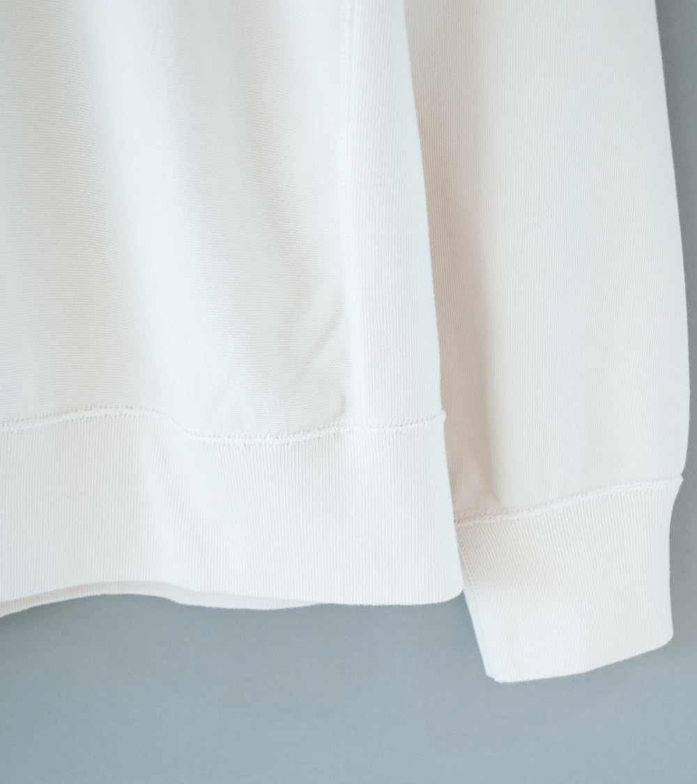 YLÈVE 'Cotton Fleece Pullover' (Off White)