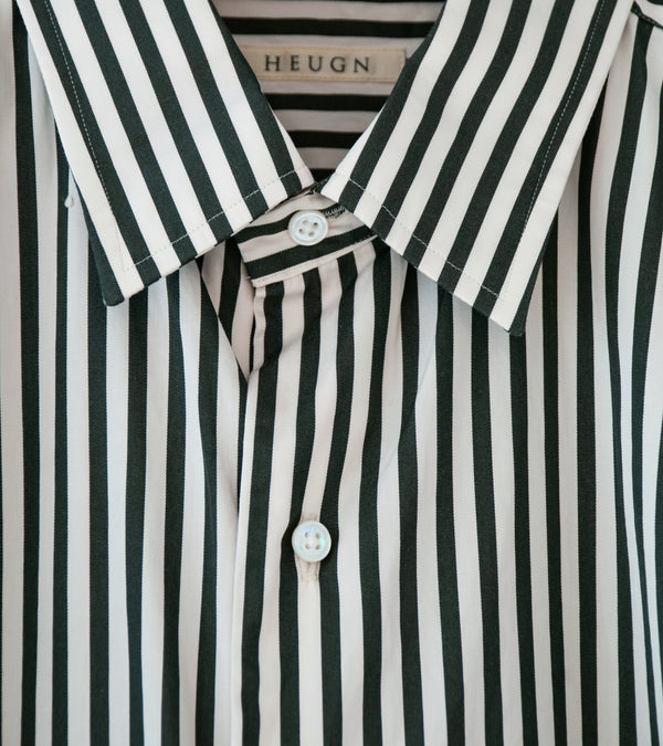 HEUGN 'Alan Shirt' (Olive Stripe)