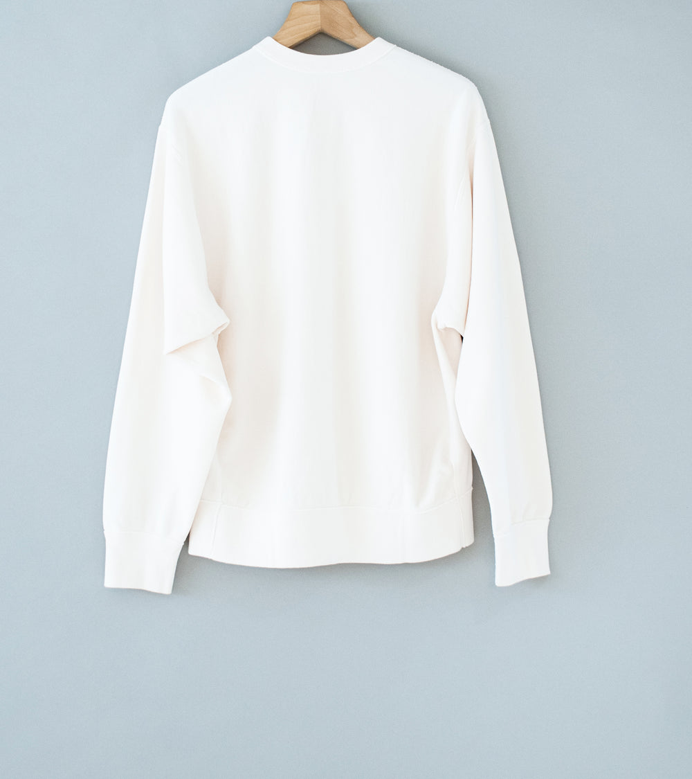 YLÈVE 'Cotton Fleece Pullover' (Off White)