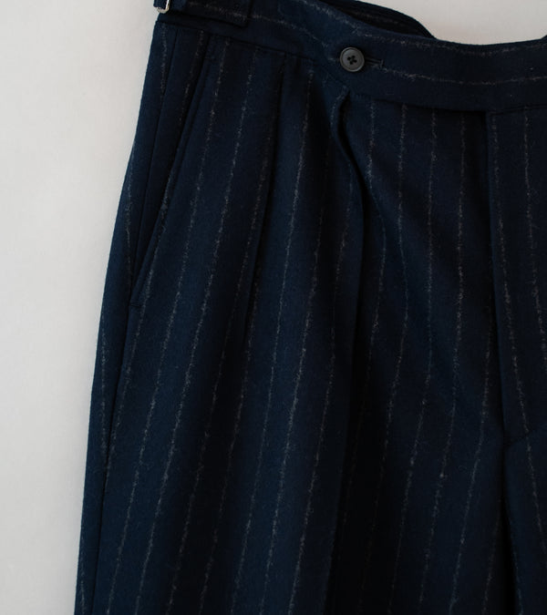 HEUGN 'Aaron Trousers' (Navy Stripe)