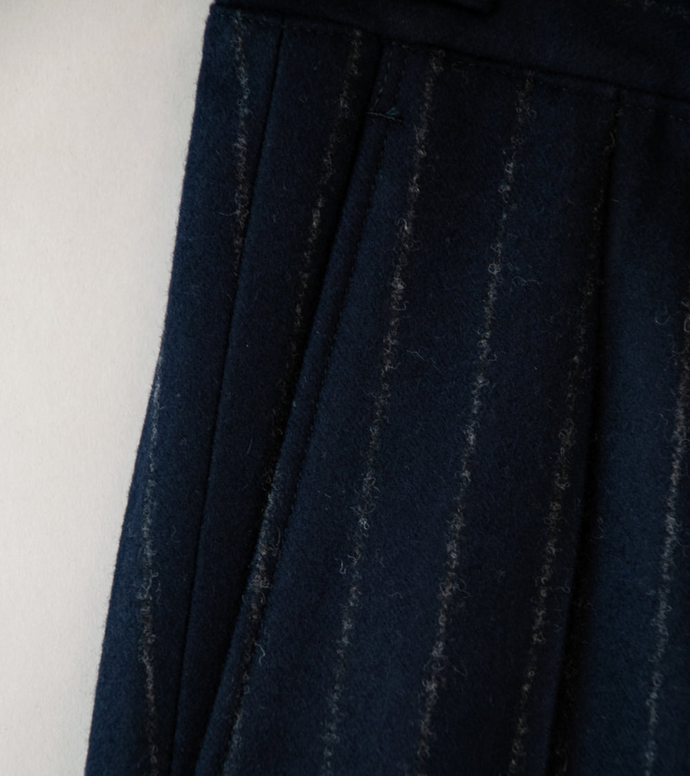 HEUGN 'Aaron Trousers' (Navy Stripe)