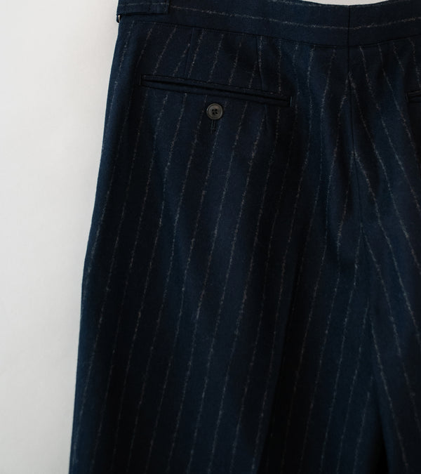 HEUGN 'Aaron Trousers' (Navy Stripe)
