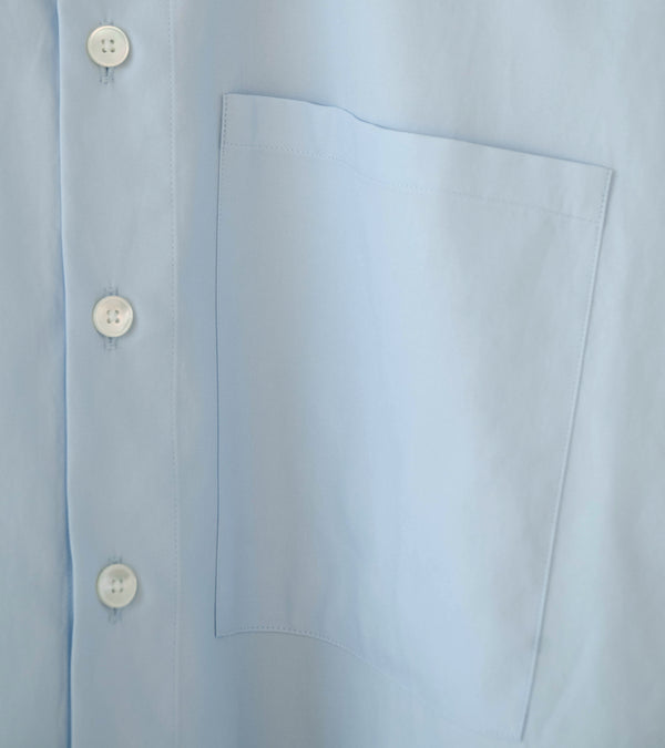 Auralee 'Washed Finx Twill Big Shirt' (Light Blue)