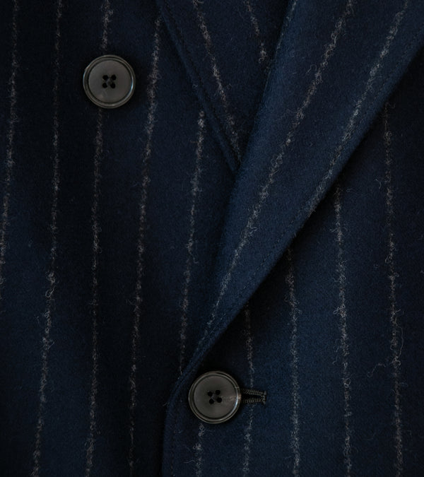 HEUGN 'Adam DB Jacket' (Navy Stripe)