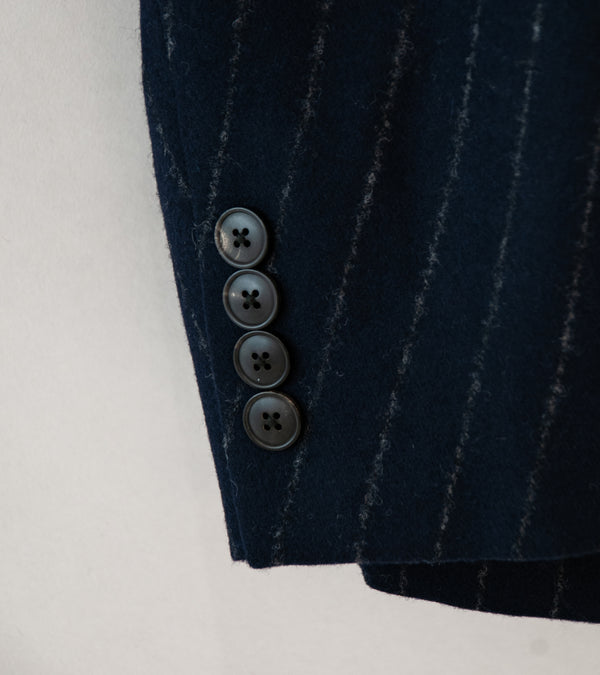 HEUGN 'Adam DB Jacket' (Navy Stripe)