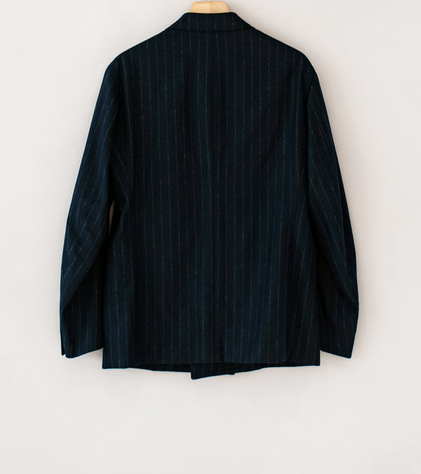 HEUGN 'Adam DB Jacket' (Navy Stripe)