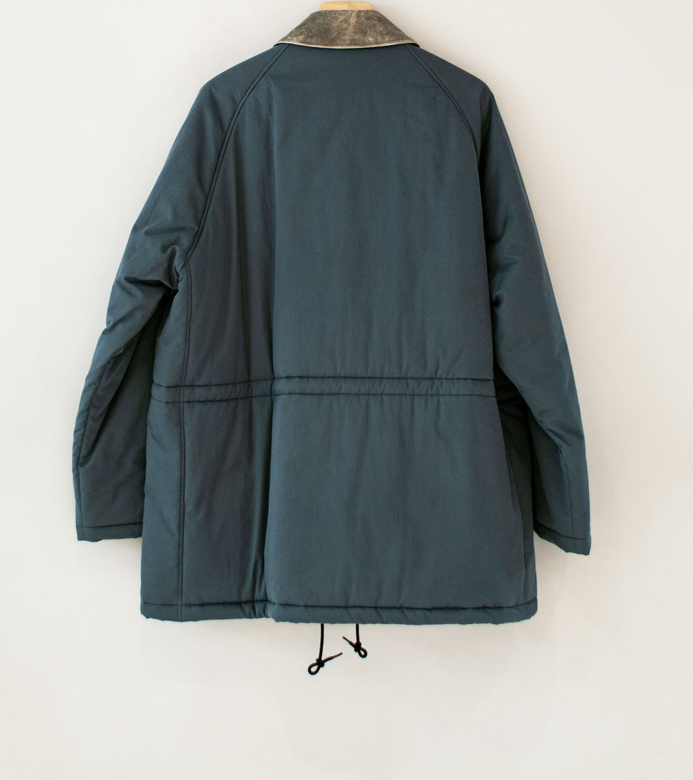 YLÈVE 'Finx Cotton Padding Coat' (Smoky Navy)