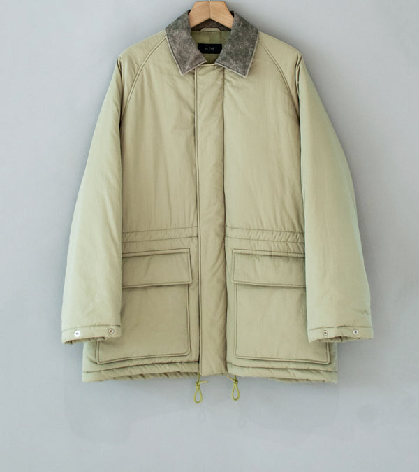 YLÈVE 'Finx Cotton Padding Coat' (Olive)