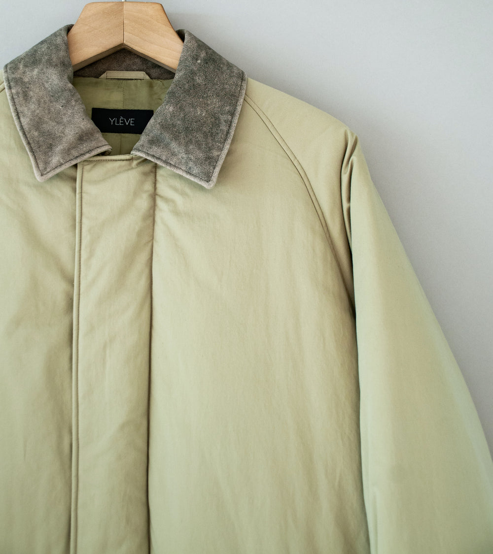 YLÈVE 'Finx Cotton Padding Coat' (Olive)