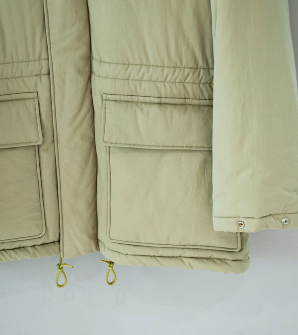 YLÈVE 'Finx Cotton Padding Coat' (Olive)