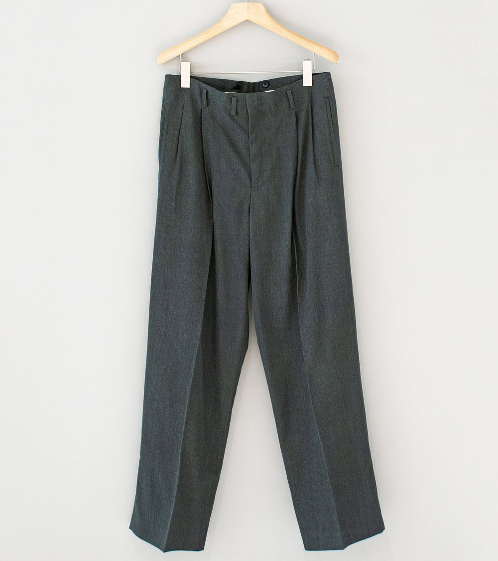 Taiga Takahashi 'Lot 211 40's Dress Trousers' (Charcoal)