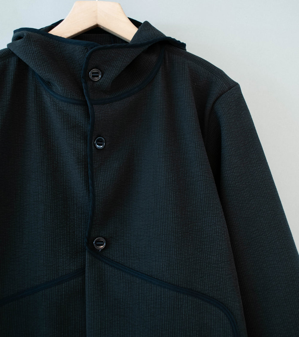 MAN-TLE 'R21 O3 Cut Parka' (Black Ash Nubi)