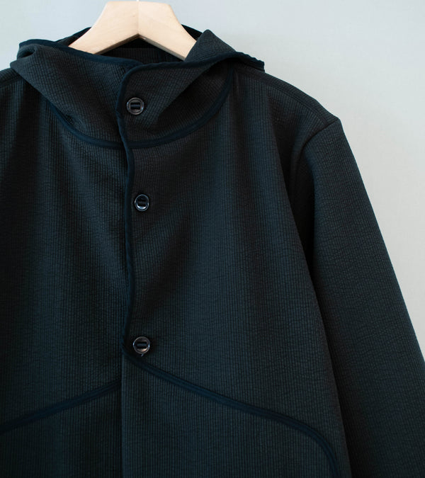 MAN-TLE 'R21 O3 Cut Parka' (Black Ash Nubi)