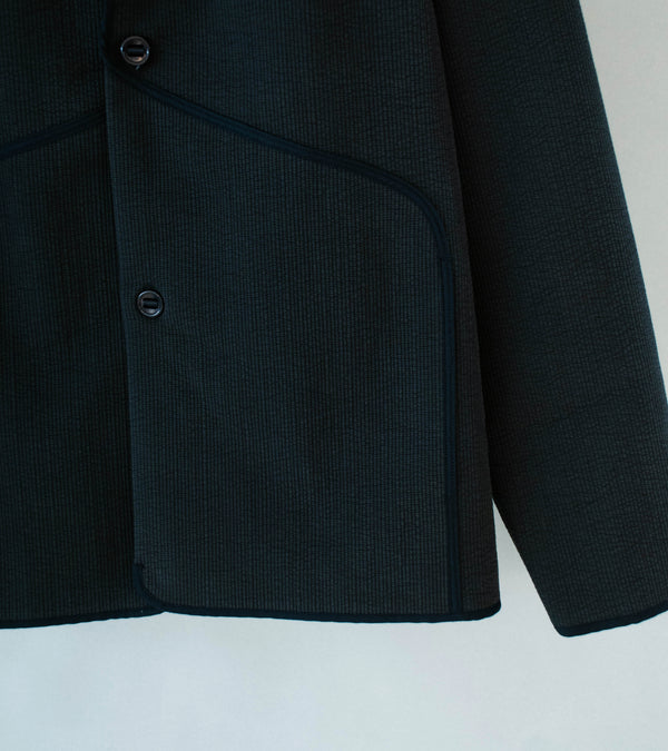 MAN-TLE 'R21 O3 Cut Parka' (Black Ash Nubi)
