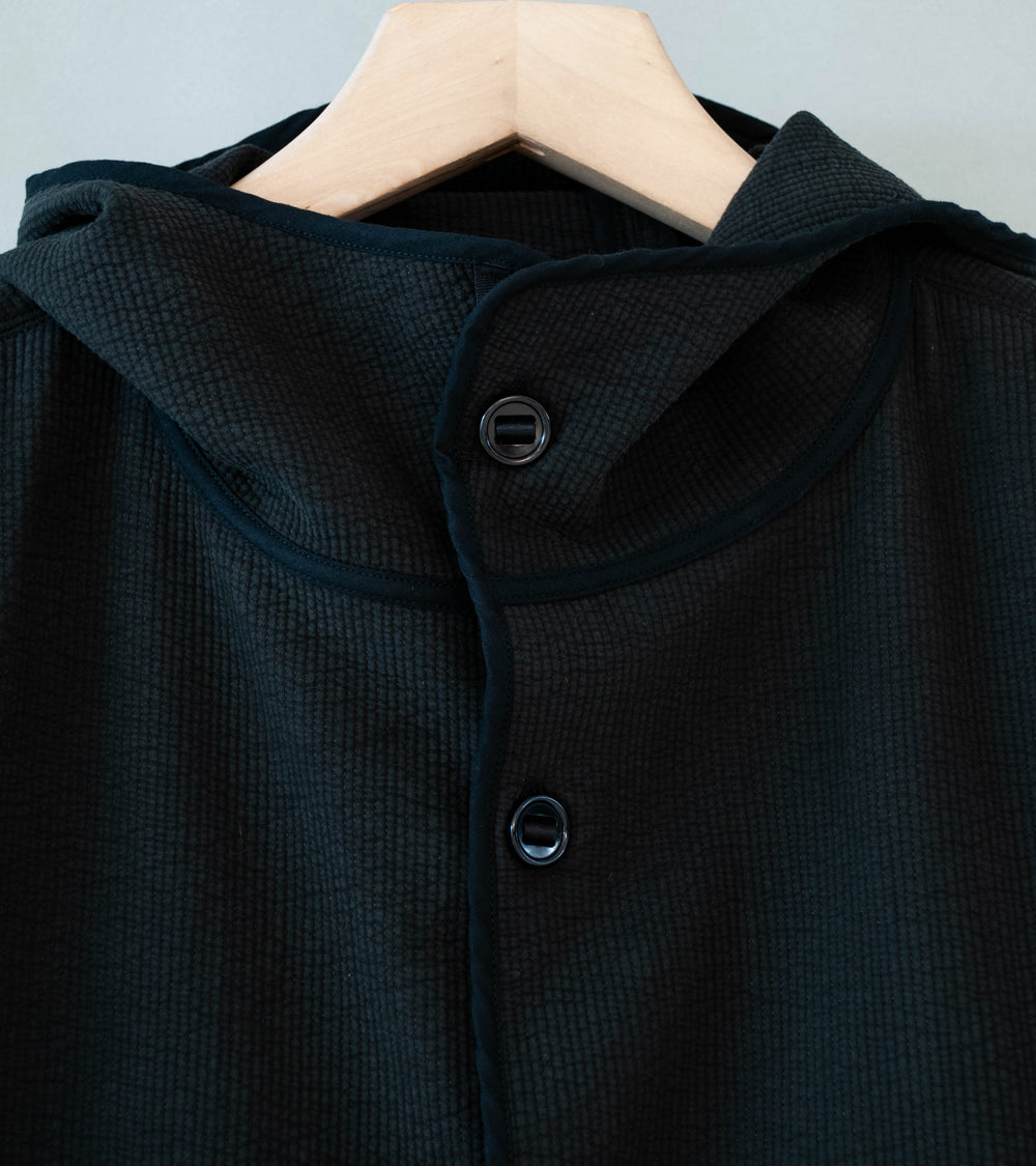 MAN-TLE 'R21 O3 Cut Parka' (Black Ash Nubi)
