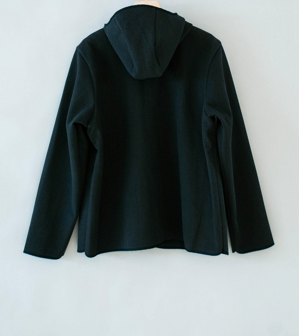 MAN-TLE 'R21 O3 Cut Parka' (Black Ash Nubi)