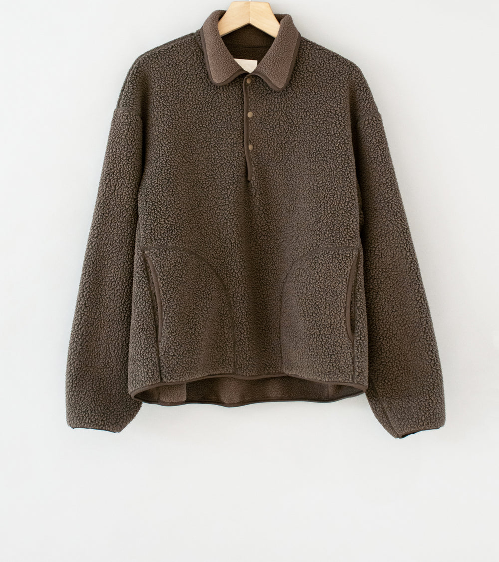 Yoko Sakamoto 'Alpine Polo Shirt' (Brown)